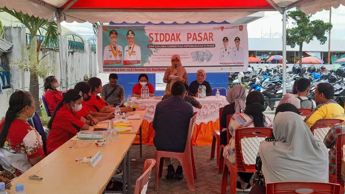 Dorong Kepemilikan Dokumen Kependudukan, Dukcapil Maluku Gelar Siddak