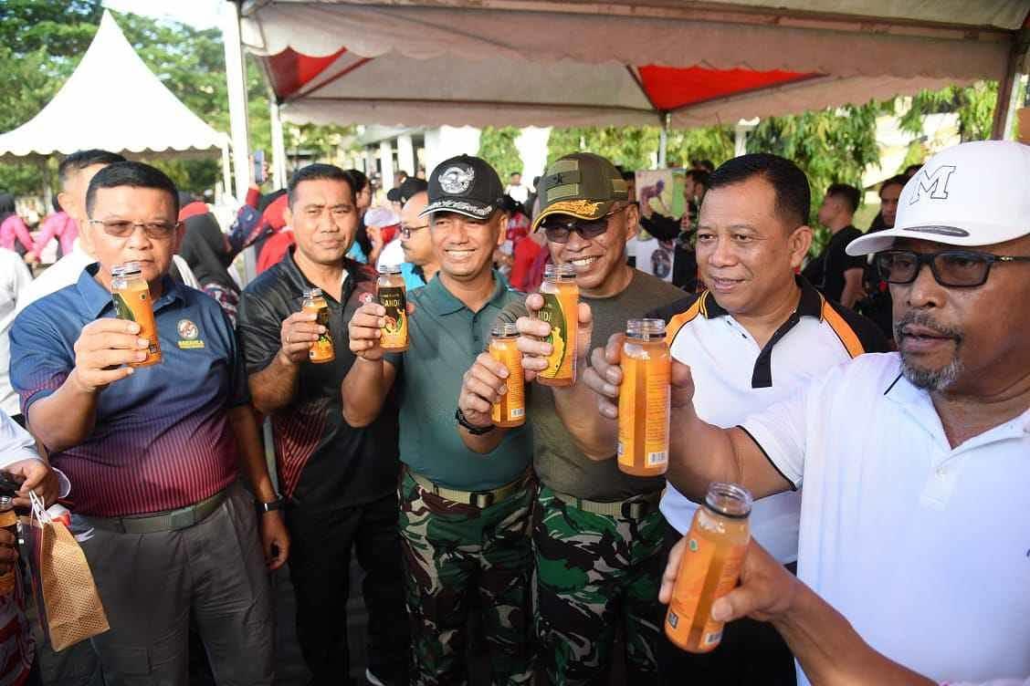 Semarak HUT Bhayangkara ke 77 Melalui Festival UMKM Polda Maluku