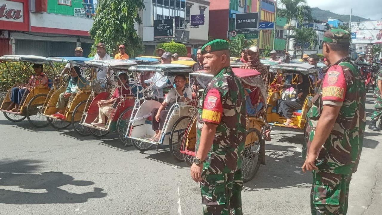 Kodim 1504/Ambon & Jajaran Sukseskan Rangkaian Kegiatan HUT TNI Ke-78 Tahun 2023