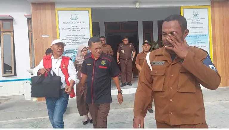 Mantan Pejabat Kades Abubu Ditahan Jaksa