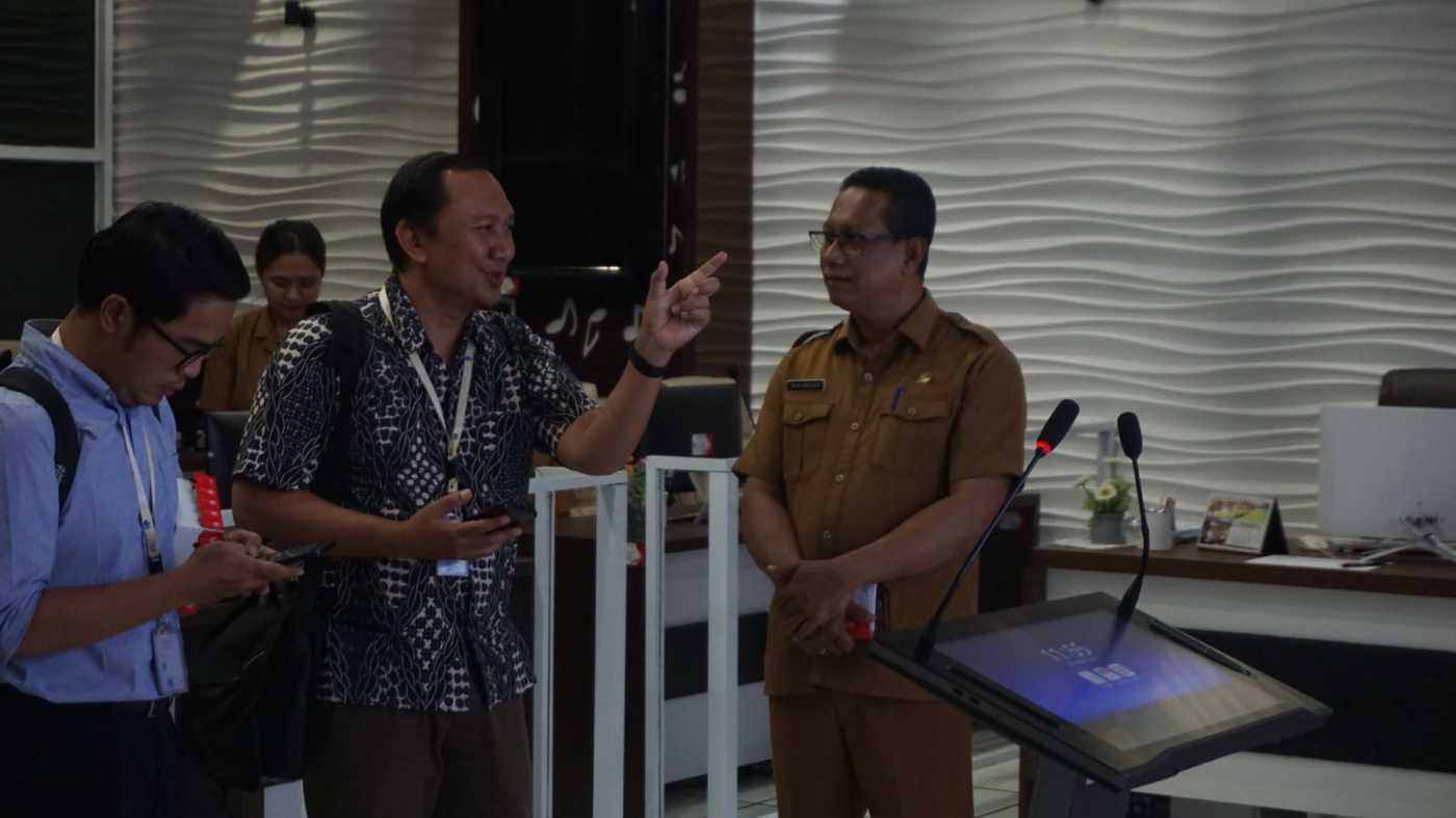 Pemkot Dikunjungi Badan Informasi Geospasial