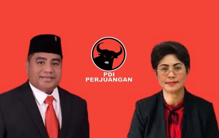 Benhur Watubun dan Mercy Barends dipercayakan DPP untuk Memimpin PDI Perjuangan Maluku