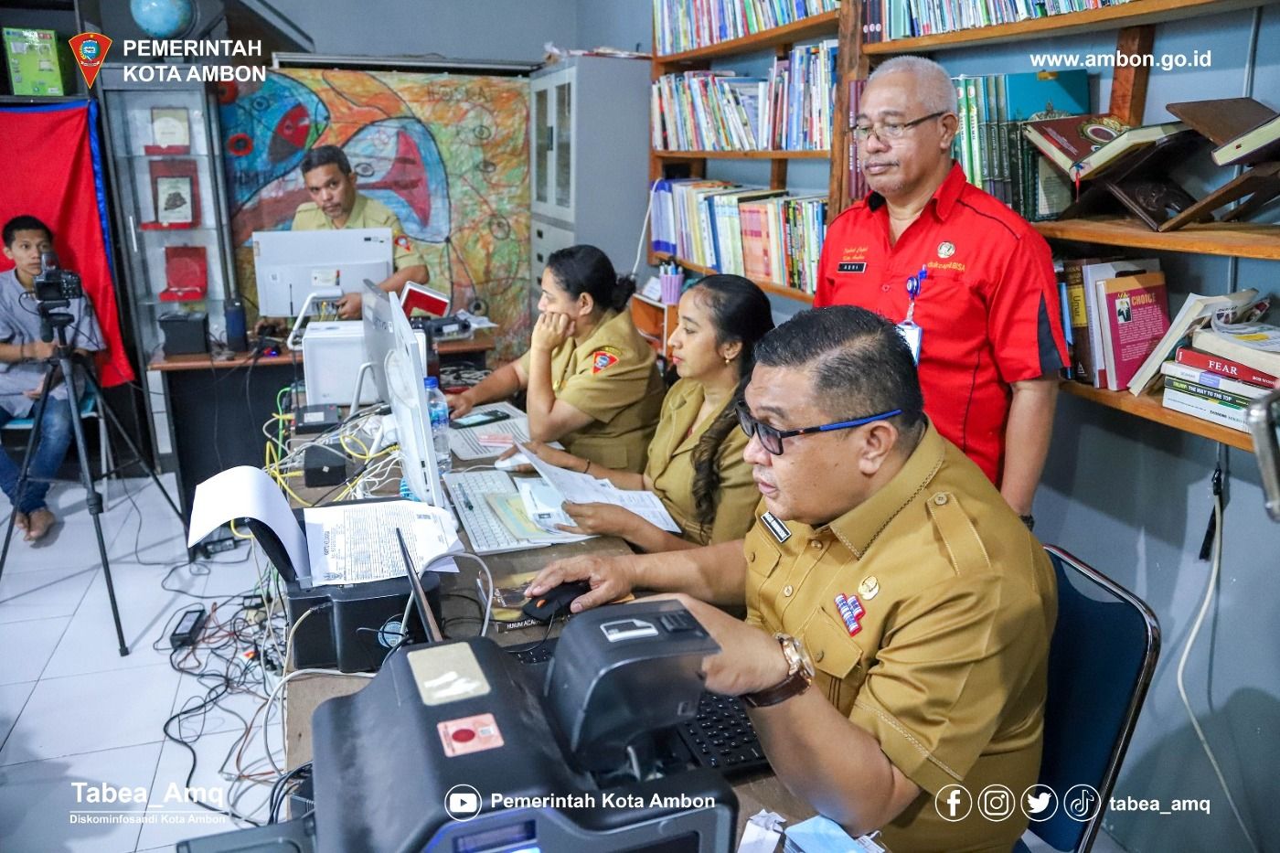 Disdukcapil Jemput Bola, Ririmasse : Negara Hadir Untuk Rakyat 