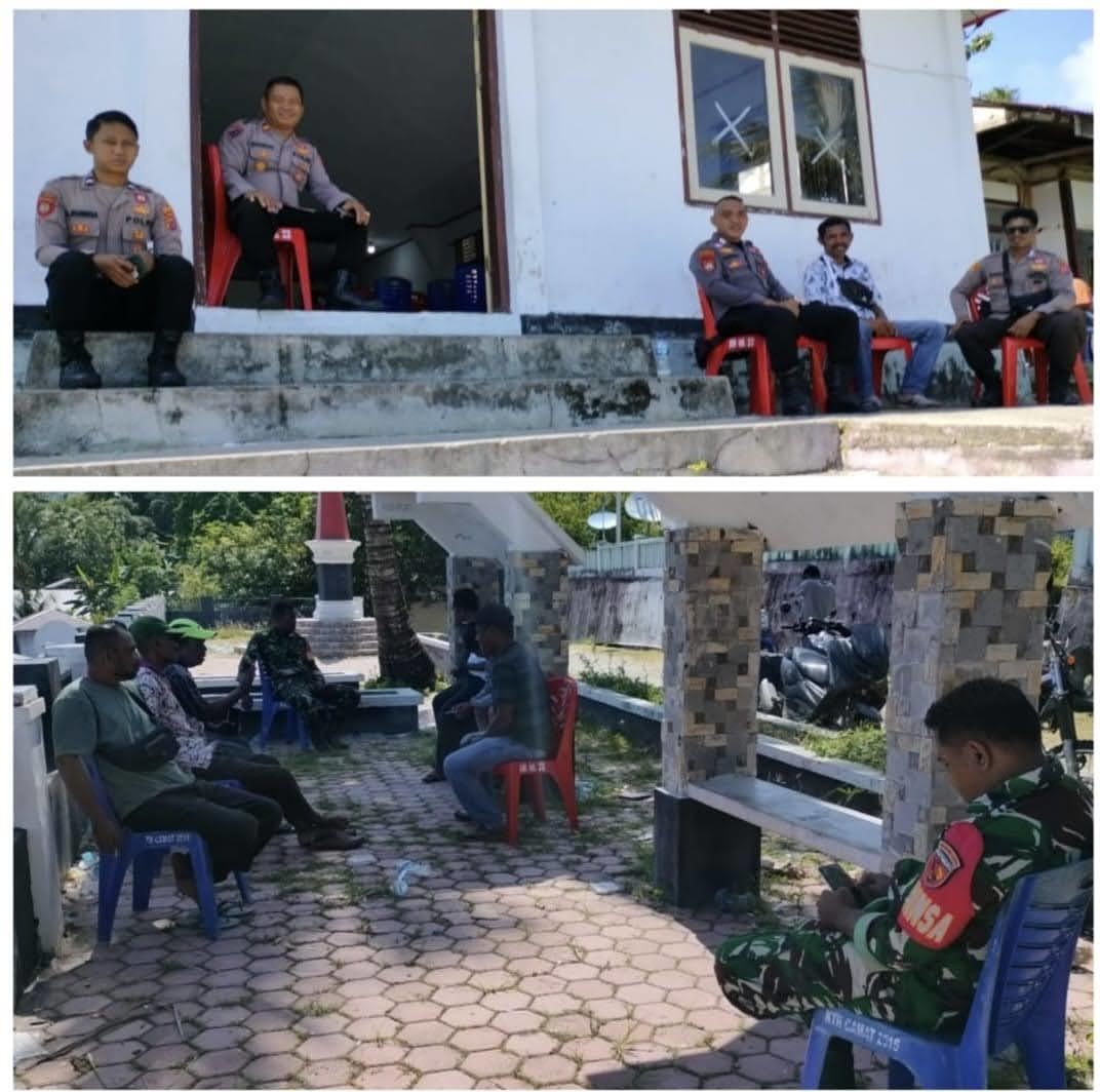 Kapolsek Elat, Iptu, Abdul Rahman. “Kawal Ketat Rapat Pleno PPK Kei Besar Guna Berlangsung Aman dan Lancar.