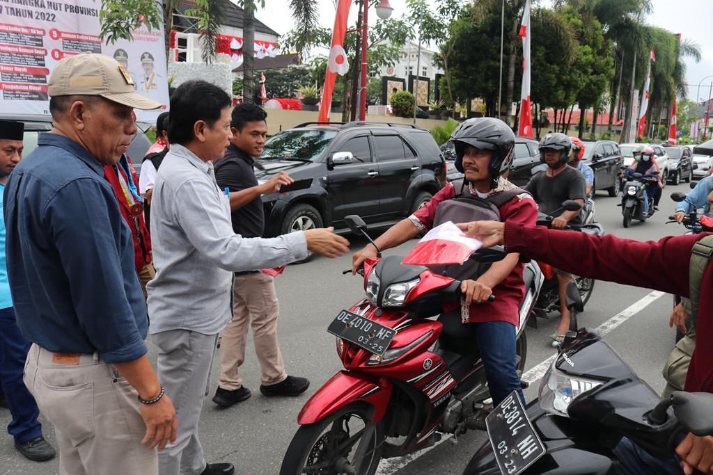 Tumbuhkan Rasa Cinta Negara, Pemprov Maluku Dukung Gerakan Nasional Bagi-Bagi 10 Juta Bendera Merah Putih