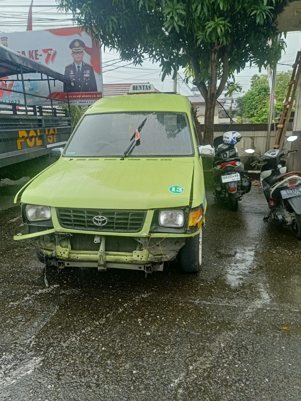 Terjadi laka-lantas di jalan Sultan Babullah mengakibatkan satu orang tewas