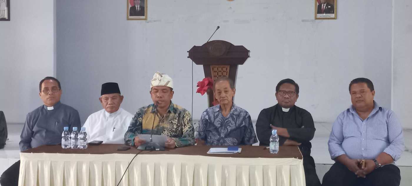 Pimpinan Umat Beragama Di Maluku Sampaikan Pesan Damai