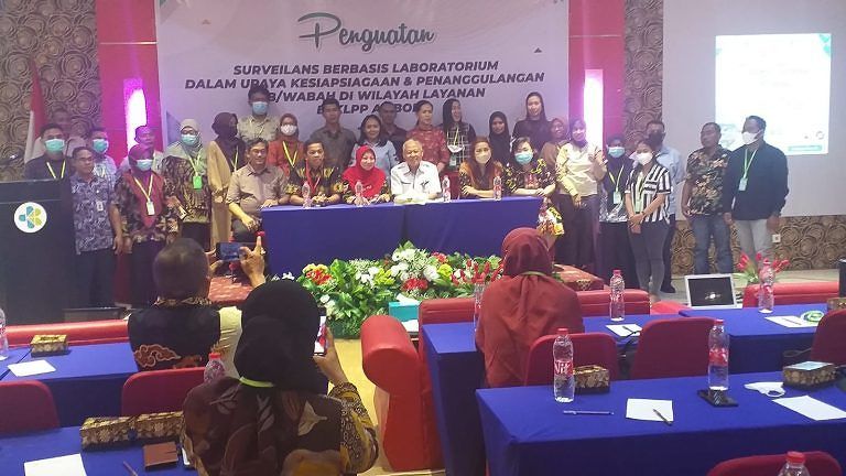 BTKLPP Ambon Gelar Kegiatan Penguatan, Serveilans Berbasis Laboratorium