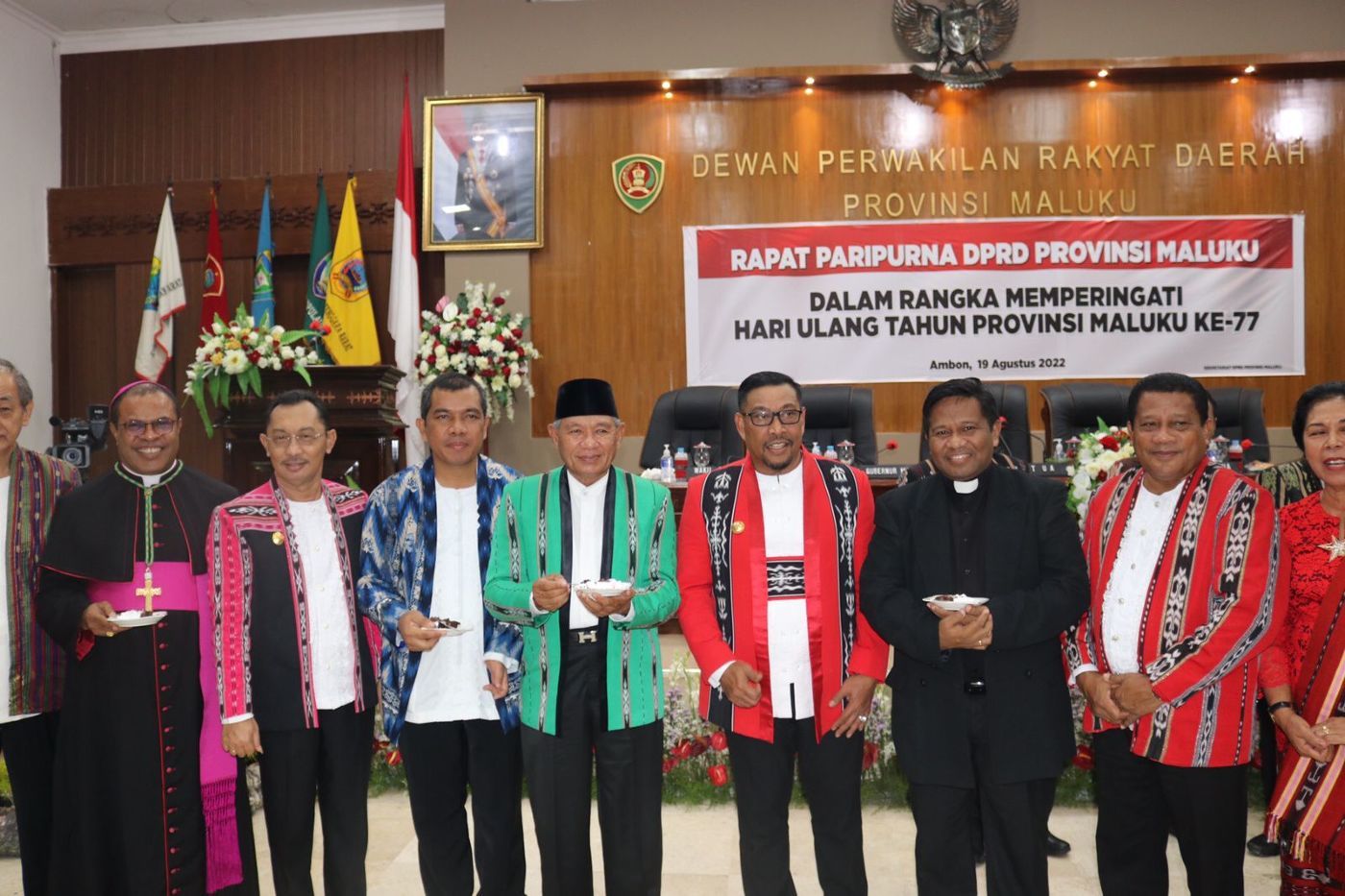 Pimpin Upacara Peringatan HUT ke-77 Provinsi Maluku, Gubernur Ingatkan Tiga Hal 