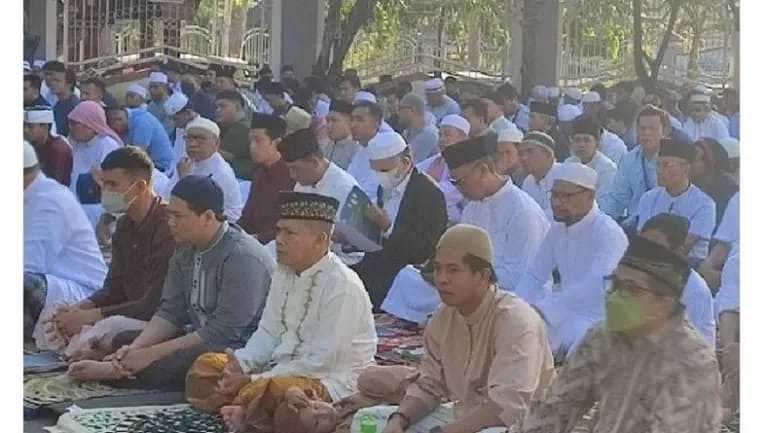 pedesaan Umat Muslim di Jayapura Salat Ied Hari Ini, Rayakan Idul Fitri 1444 J