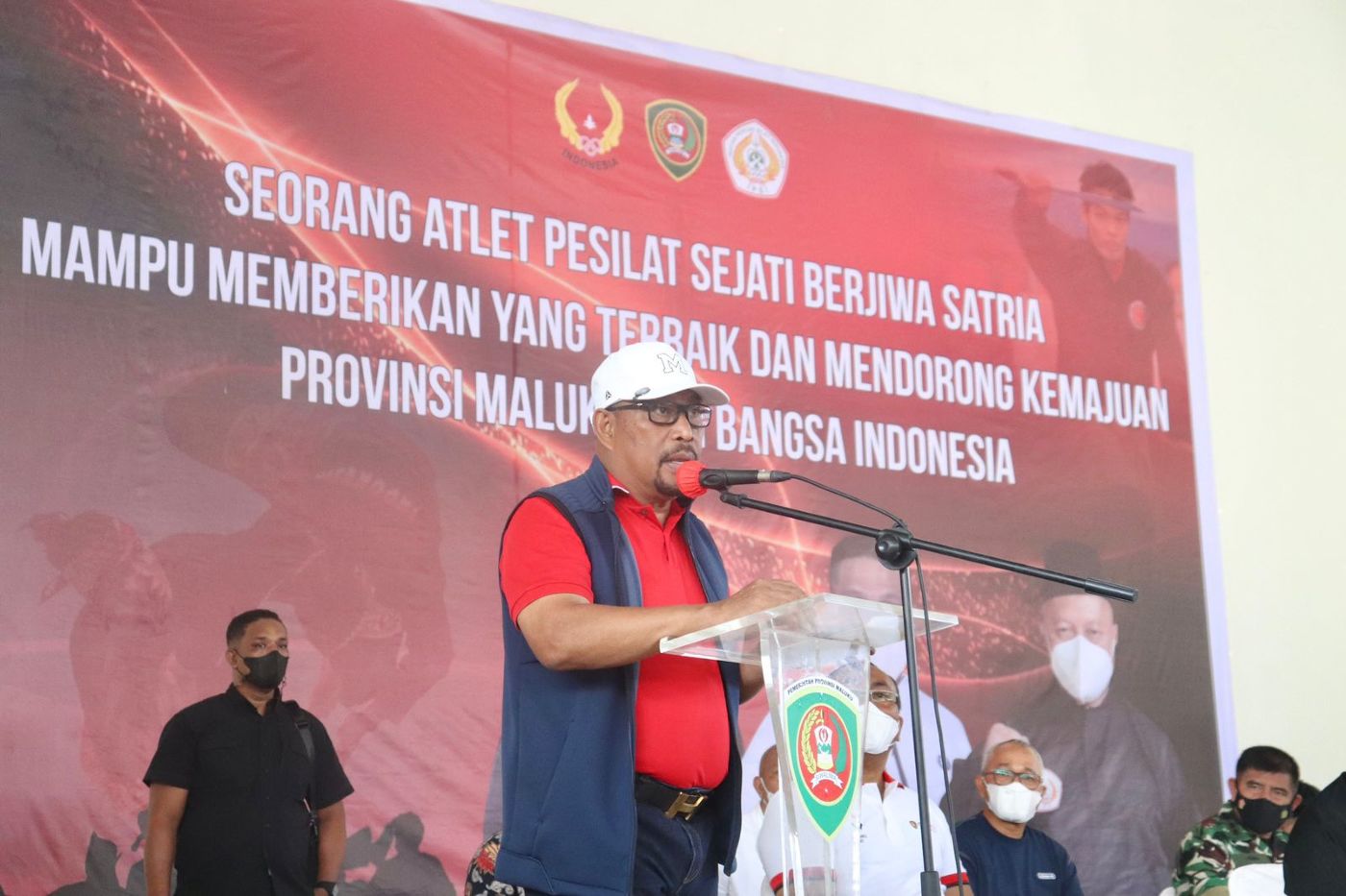 Harapan Gubernur MI Saat Membuka Kejuaraan Pencak Silat, Piala Gubernur Maluku