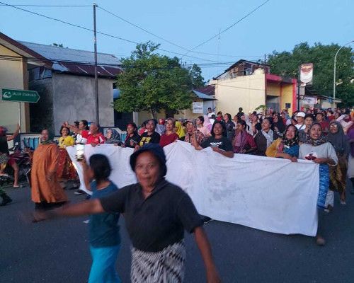 Kapolda Apresiasi Aksi Damai Perempuan Kei Sikapi Konflik Tual