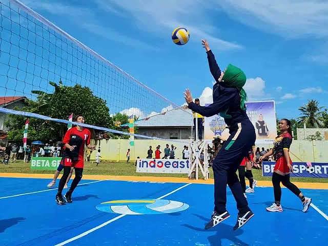 Volly Putri Tanimbar Kandaskan SBT 2 : 0