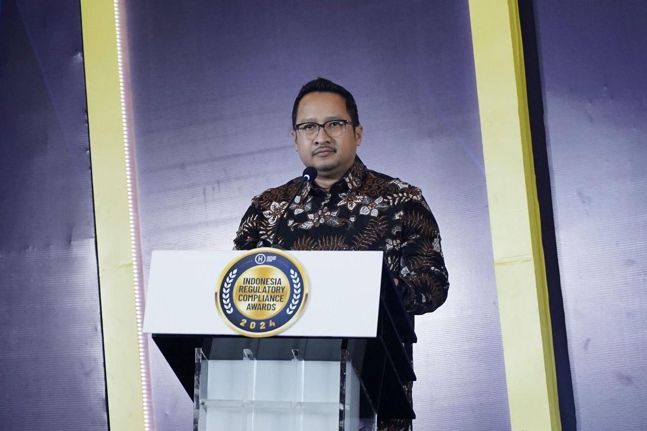 *Penuhi Kewajiban Kepatuhan Hukum, Jasa Raharja Sabet Penghargaan Bergengsi dari Indonesia Regulatory Compliance Award 2024* 