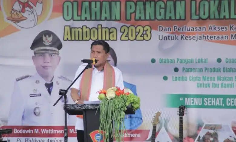 Upaya Pemkot Ambon Atasi Masalah Stunting Lewat Kegiatan Festival Olahan Pangan Lokal