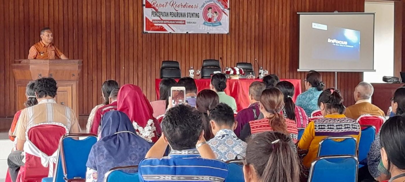 Pj.Bupati KKT Buka Rakoor Percepatan Penurunan Stunting