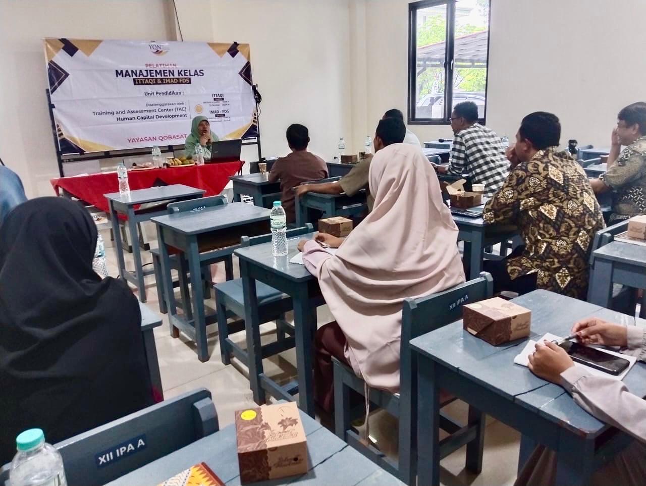 Pelatihan Manajemen Kelas oleh Pusdiklas Human Capital Development untuk Unit ITTAQI dan Unit IMAD-FDS