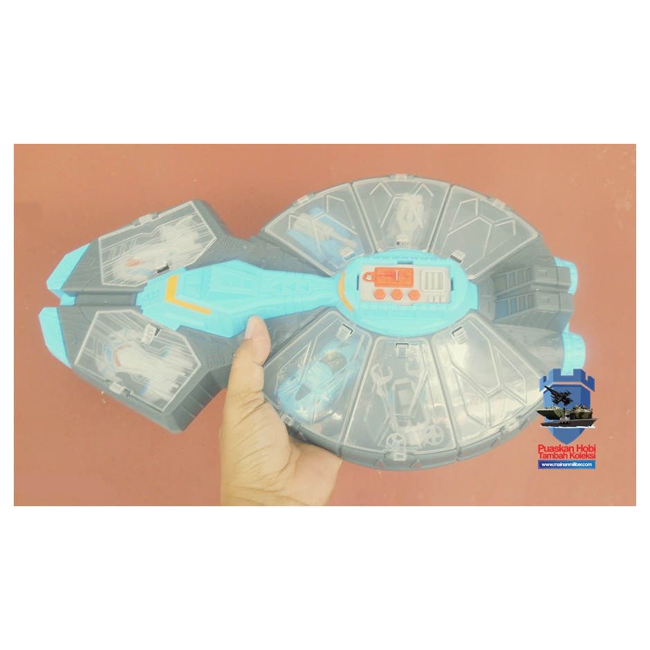 Mainan Pesawat Tempur Alien Plastik