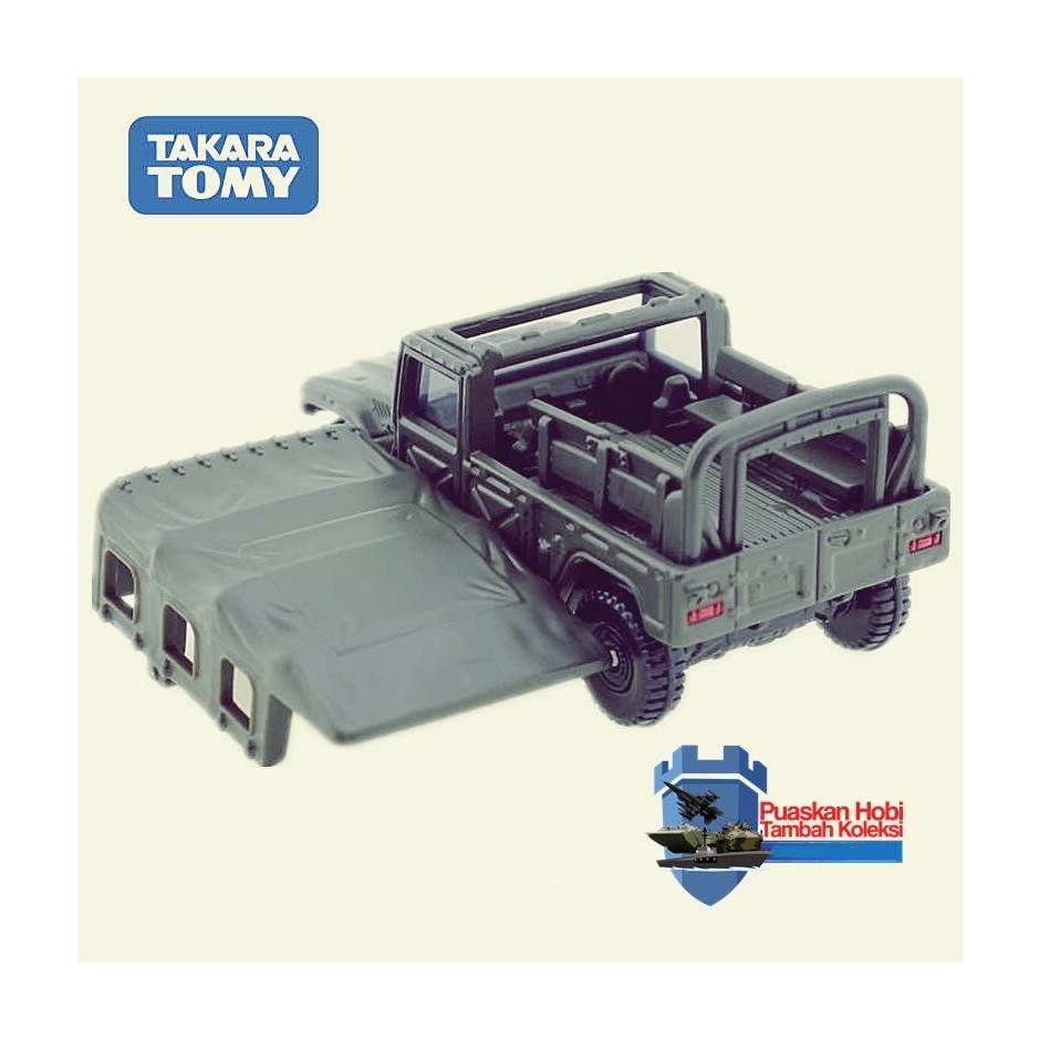 Diecast Jeep Militer Jepang JSDF High Mobility Vehicle Skala 1:70
