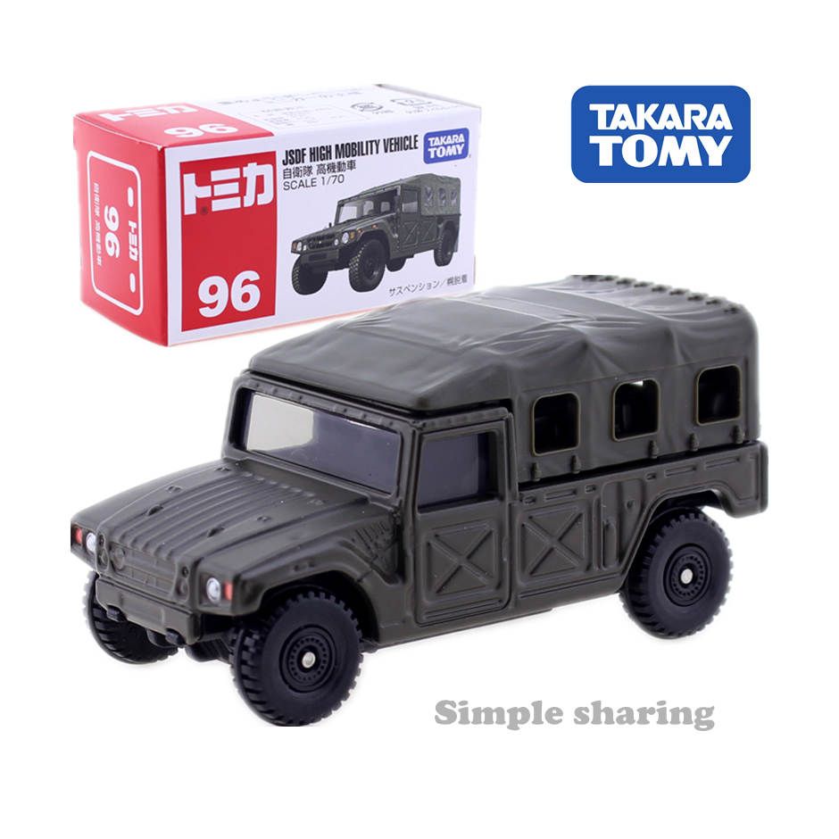 Diecast Jeep Militer Jepang JSDF High Mobility Vehicle Skala 1:70