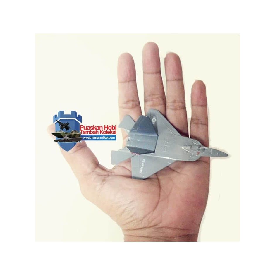Replika Diecast Pesawat Tempur F-22 Raptor Medium