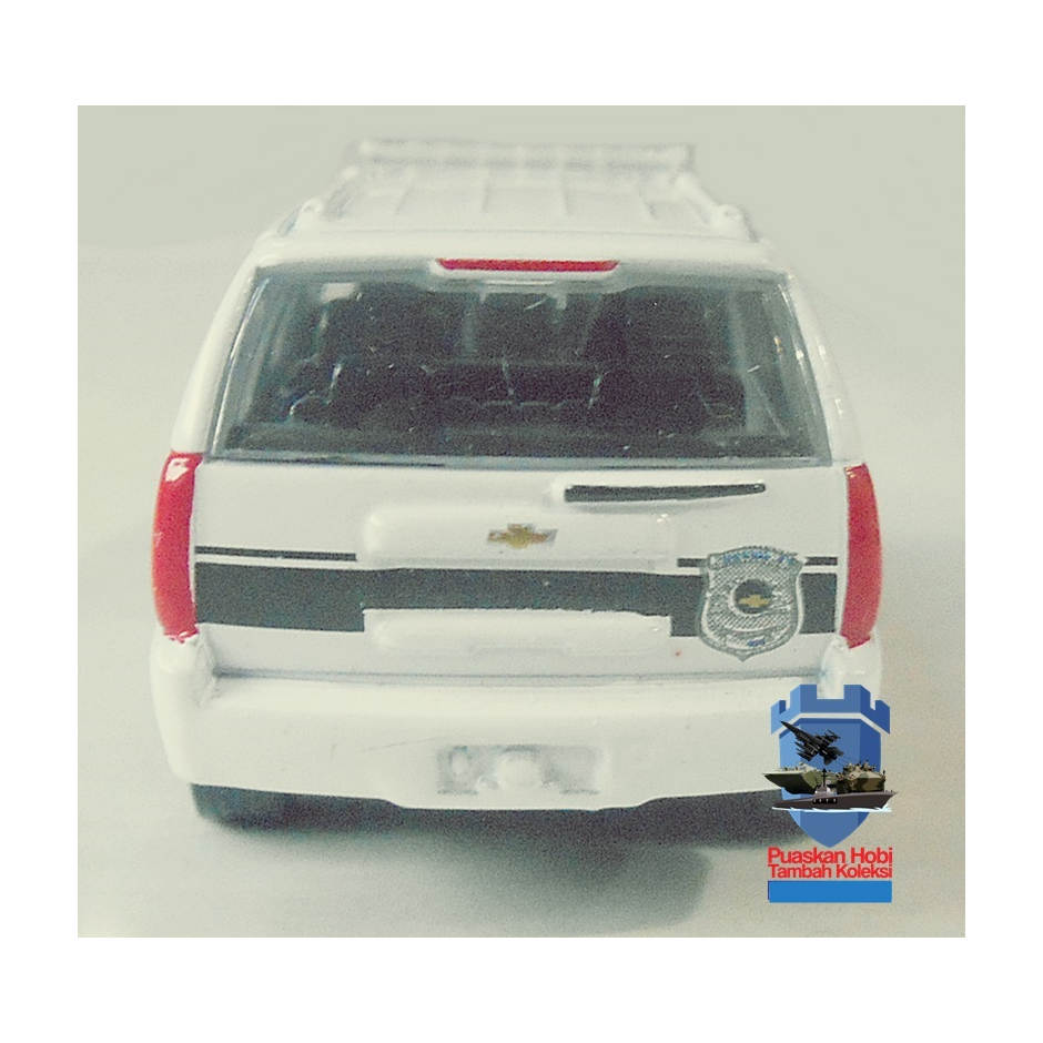Miniatur Mobil Polisi Putih Chevrolet