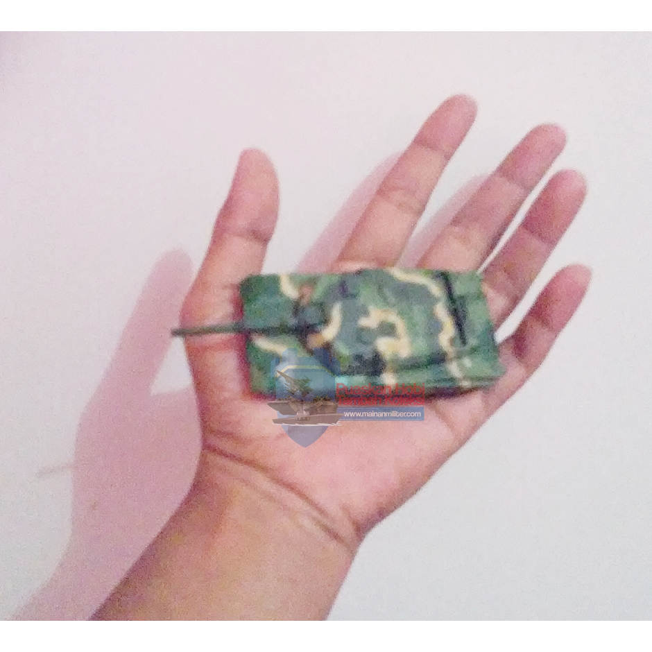 Miniatur Tank Abrams Loreng Hijau