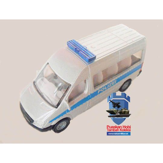 Miniatur Mobil Polisi Jerman Police Van