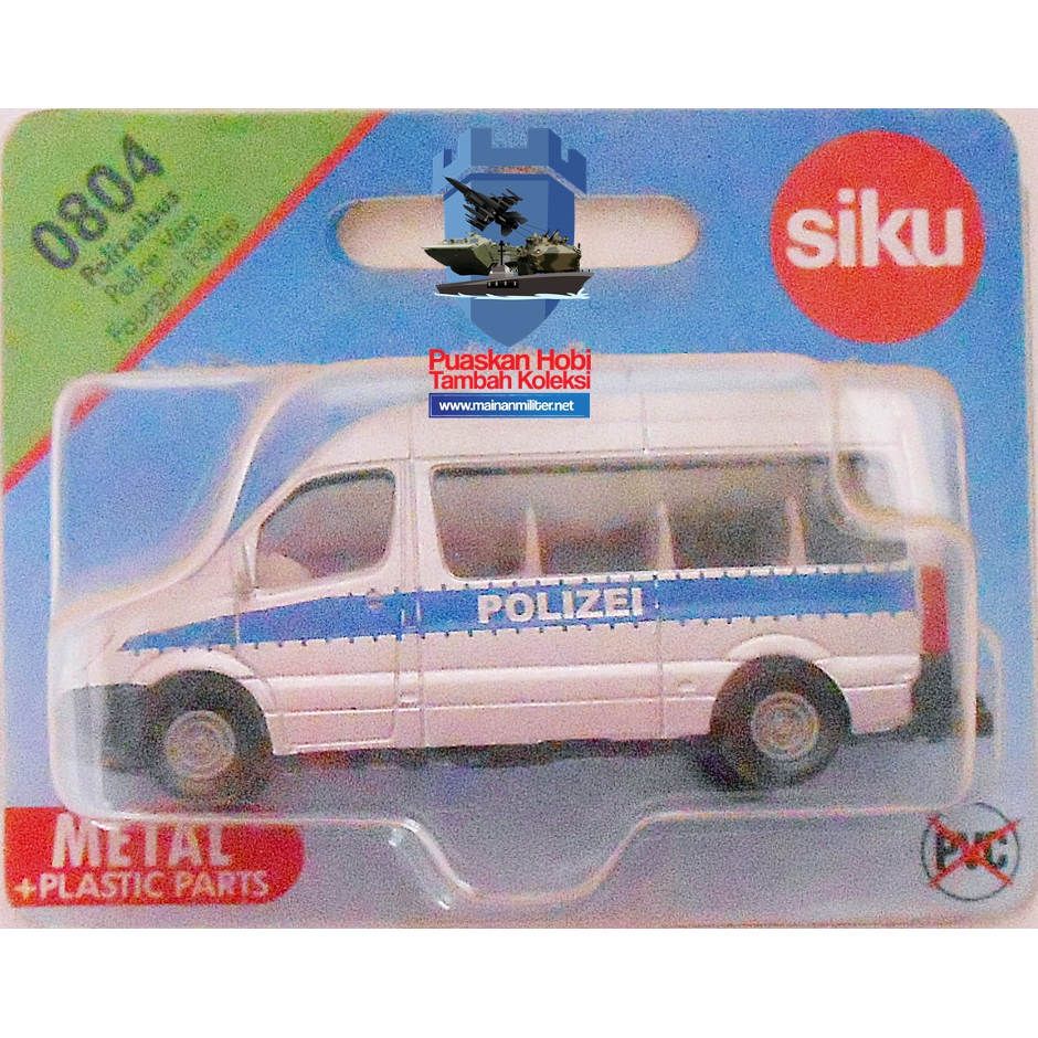 Miniatur Mobil Polisi Jerman Police Van