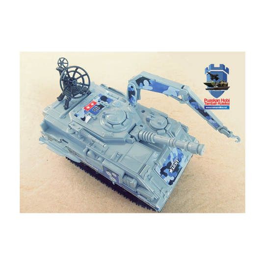 Mainan Tank Anak Battle Tank Warna Abu-abu