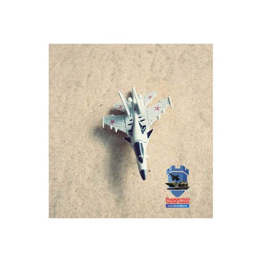 Miniatur Pesawat SU-30 Fighter Merakit Pesawat Mini