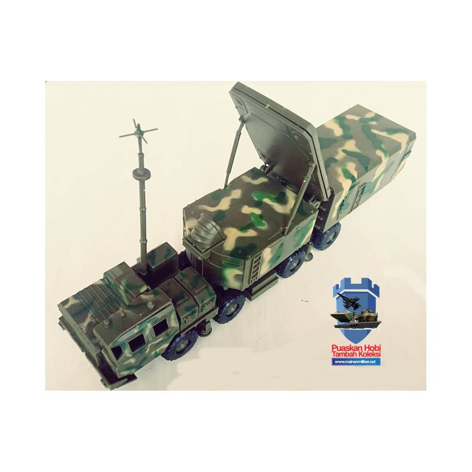 Miniatur Truk Radar Rusia S-300 Skala 72