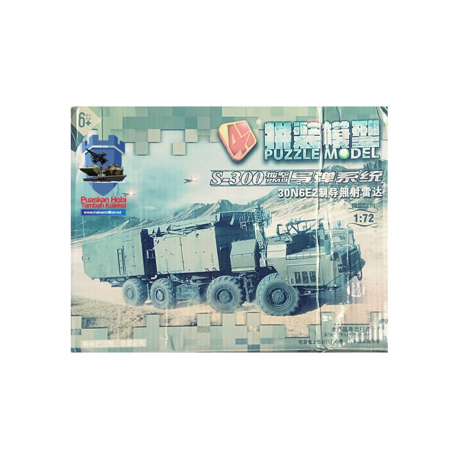 Miniatur Truk Radar Rusia S-300 Skala 72