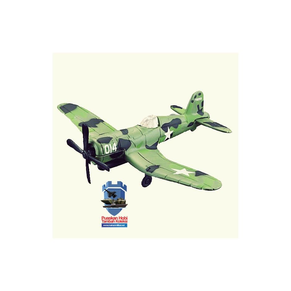Diecast Pesawat Tempur Perang Dunia 2 F4U 1D Corsair