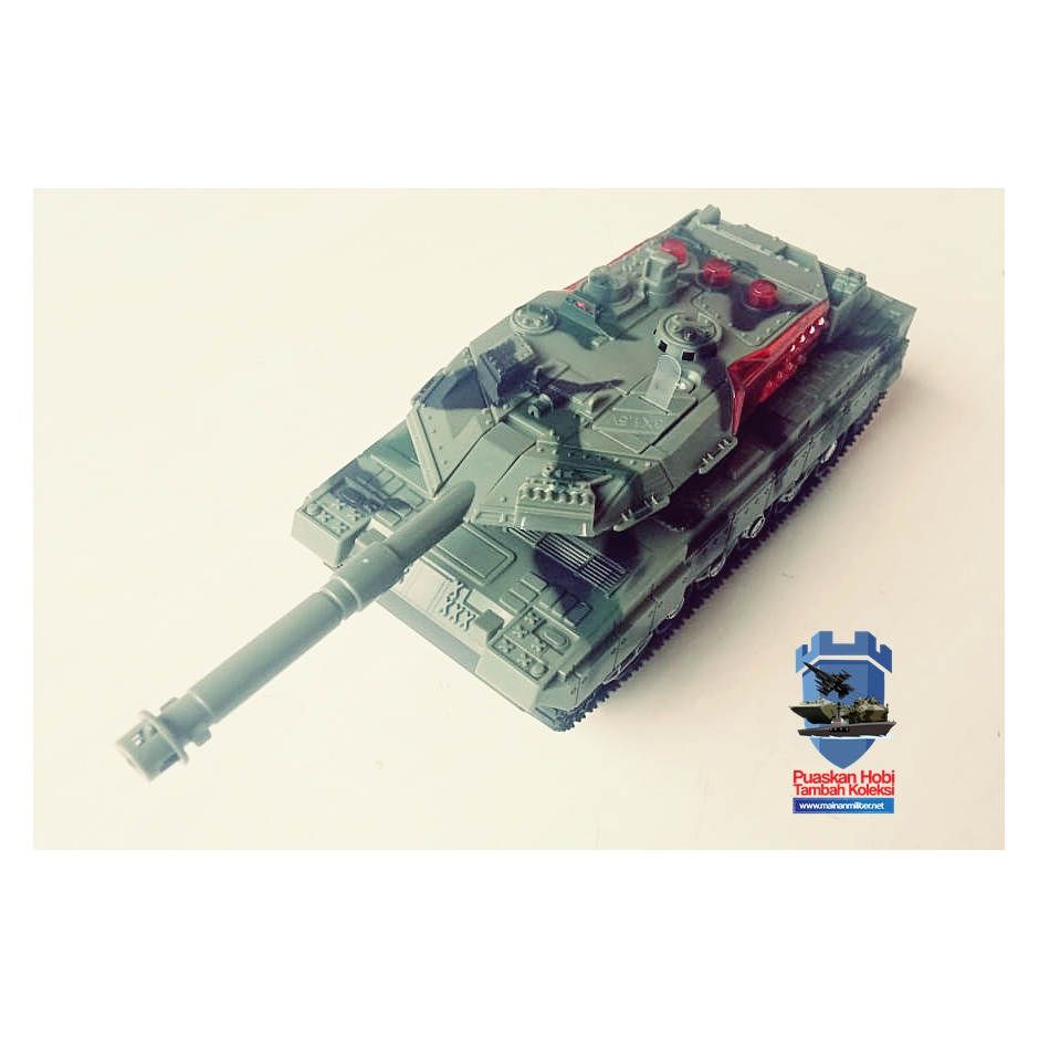 Mainan Tank Leopard Plastik
