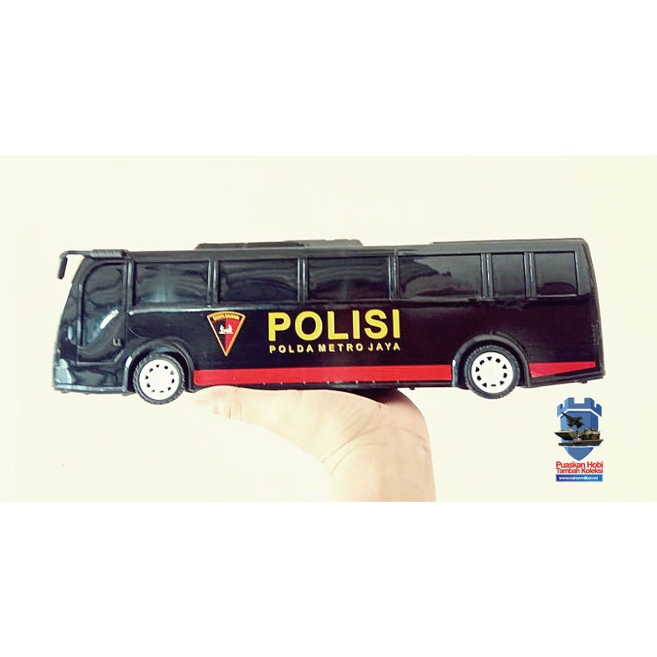 Mainan Bus Polisi Plastik KORPS BRIMOB