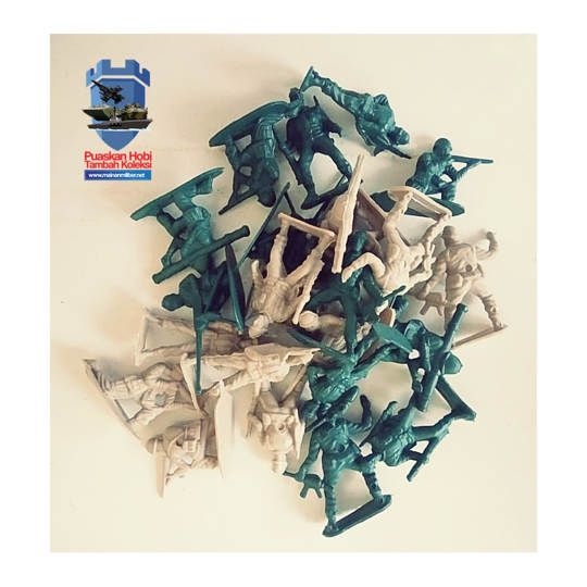 Mainan Tentara Plastik 6 cm BoT