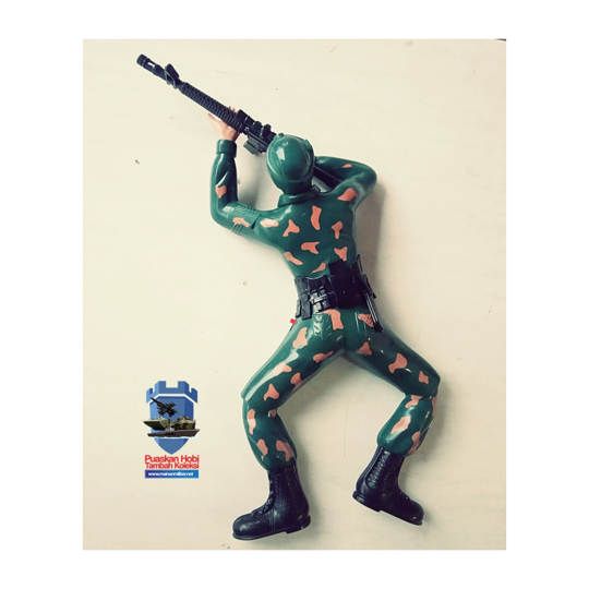 Mainan Tentara Merangkak Warna Hijau