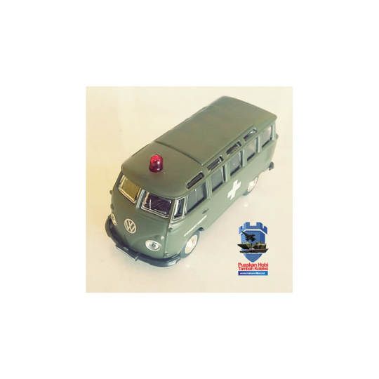 Miniatur Mobil Ambulance Militer Combat Medic