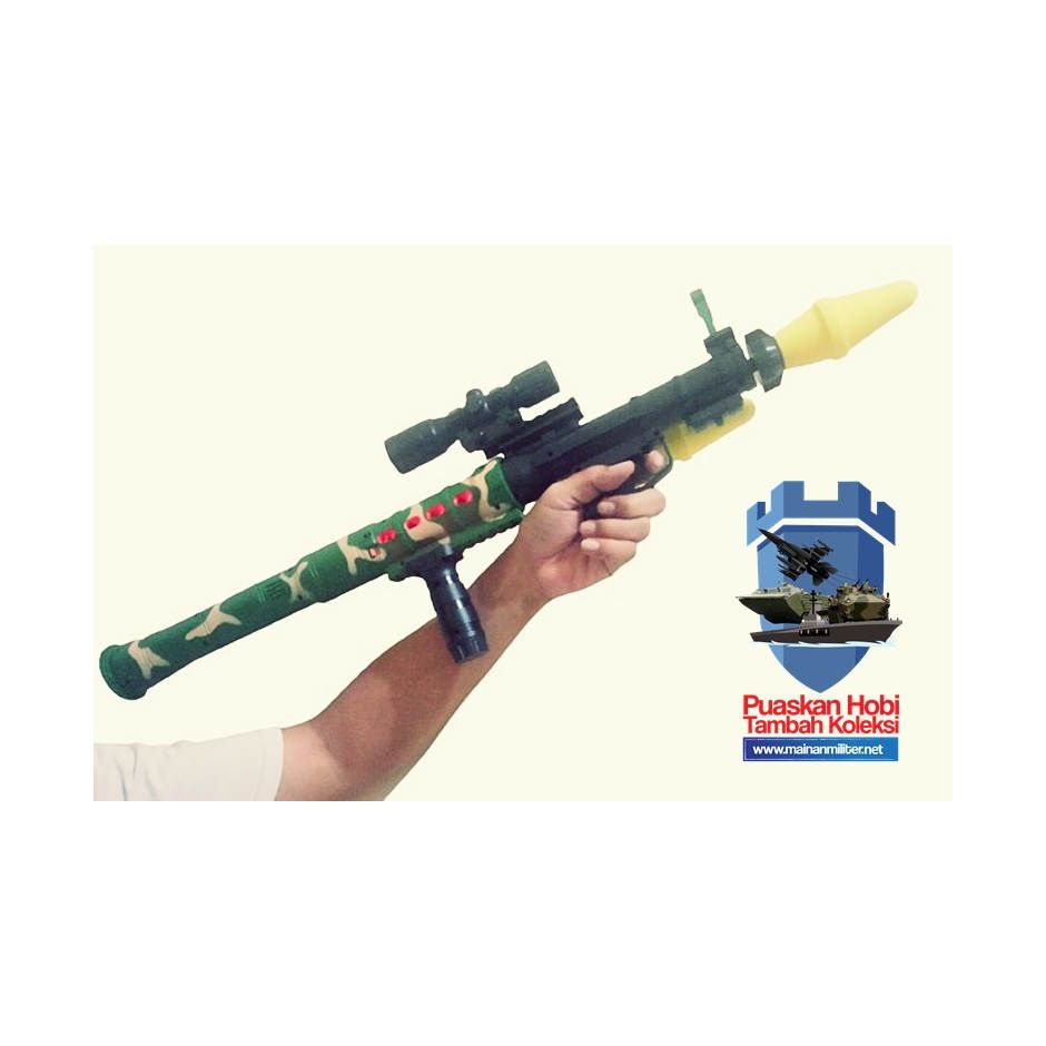 Mainan Bazooka Rocket Launcher Anak