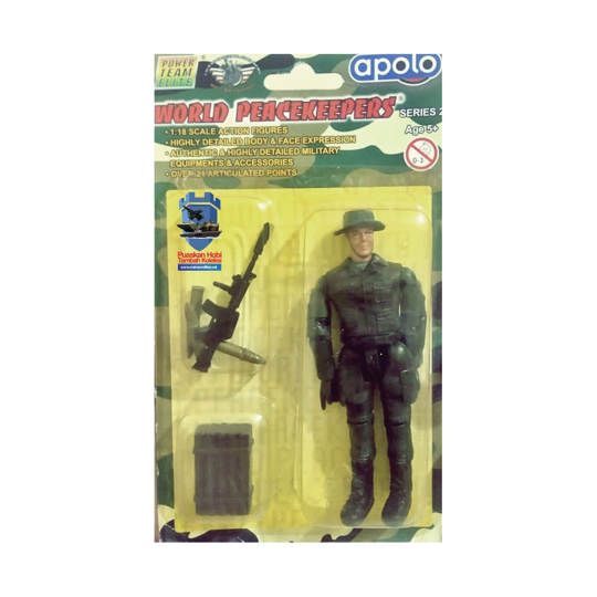 Mainan Tentara Plastik Action Figure Ranger (Single Pack) Peti Mortar
