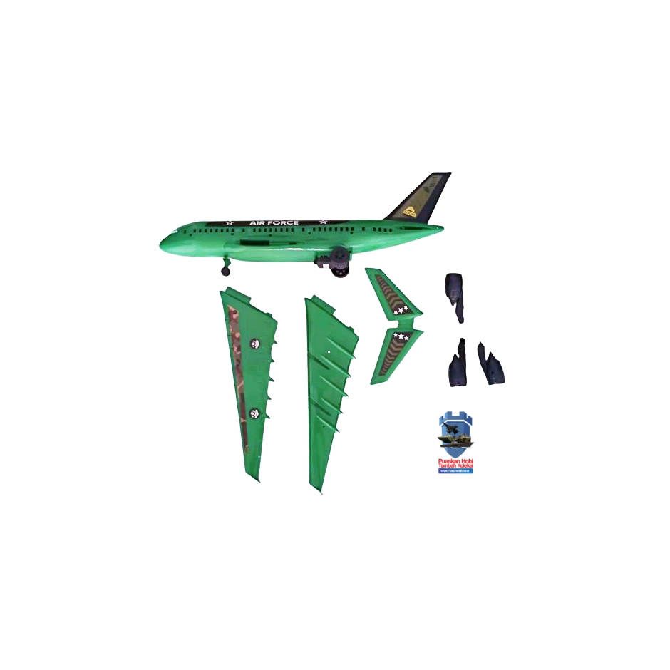 Mainan Pesawat Transport Militer Plastik Anak