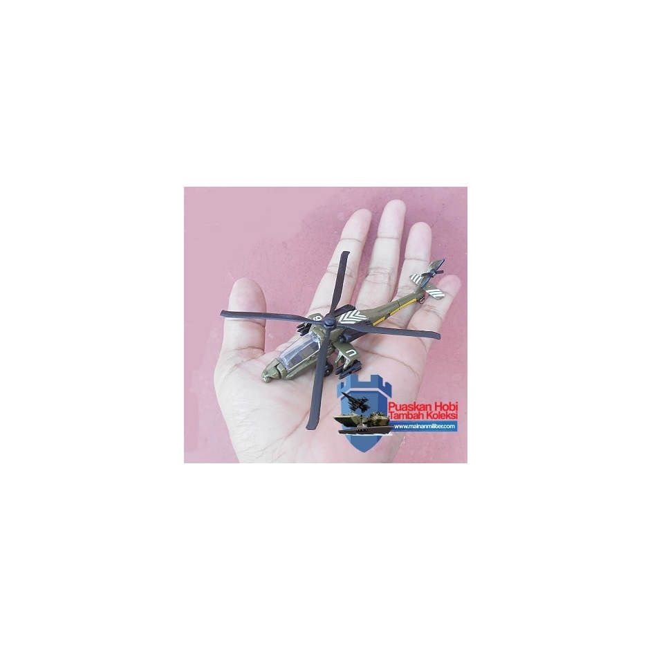 Miniatur Helikopter Tempur AH 64 Apache