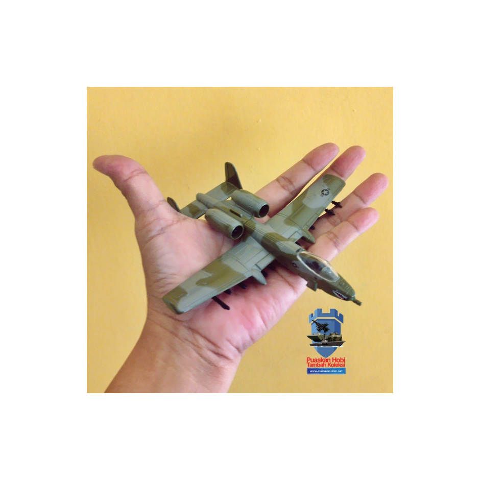 Miniatur Pesawat Militer A10 Thunderbolt