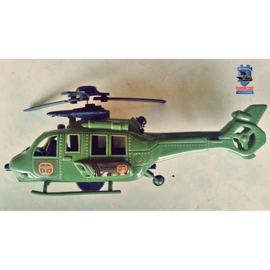 Mainan Helikopter Militer Plastik