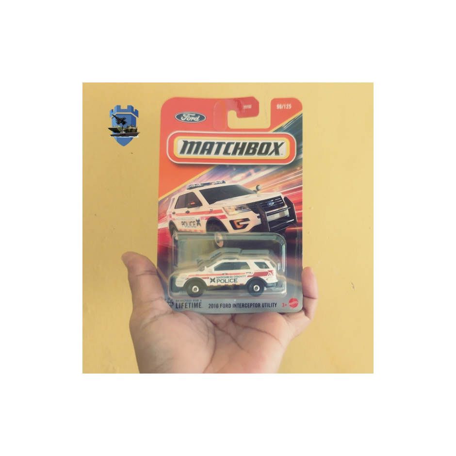 Miniatur Mobil Polisi Ford Interceptor Utility 2016