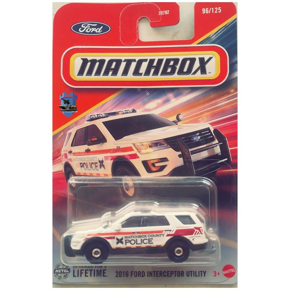 Miniatur Mobil Polisi Ford Interceptor Utility 2016