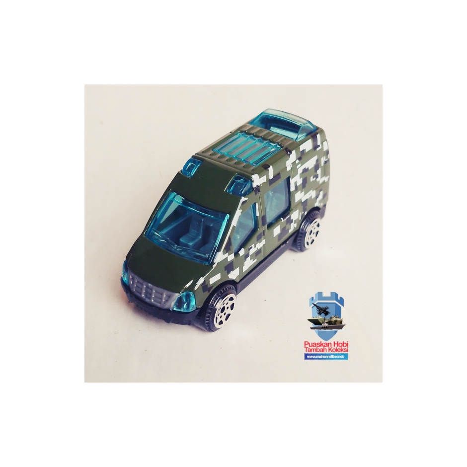 Miniatur Mobil Van Militer