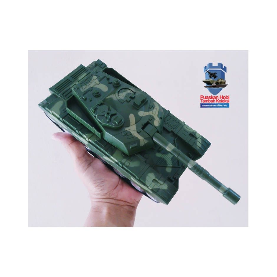 Miniatur Tank Mainan Plastik