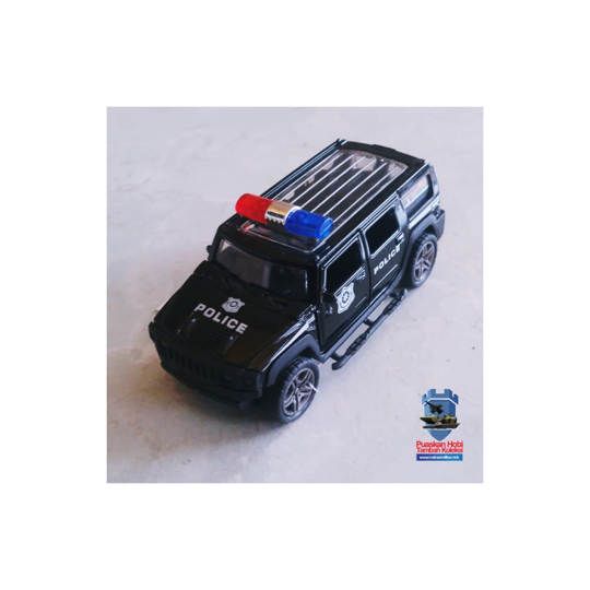 Miniatur Mobil Polisi Taktis Hitam